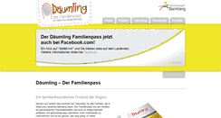 Desktop Screenshot of familienpass-bamberg.de